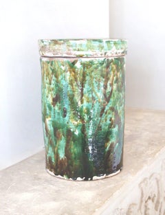 1800s Large Italian Fig Pot