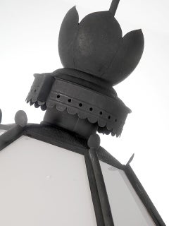 1800s large Oil Lantern