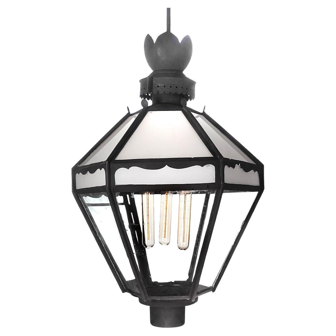 1800s large Oil Lantern