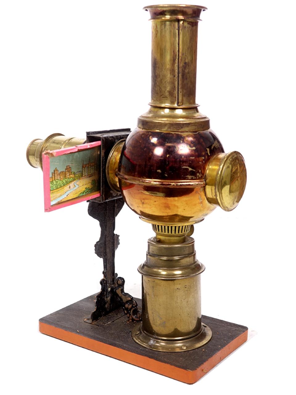 1800s Magic Lantern Full Boxed Set In Good Condition In Peekskill, NY