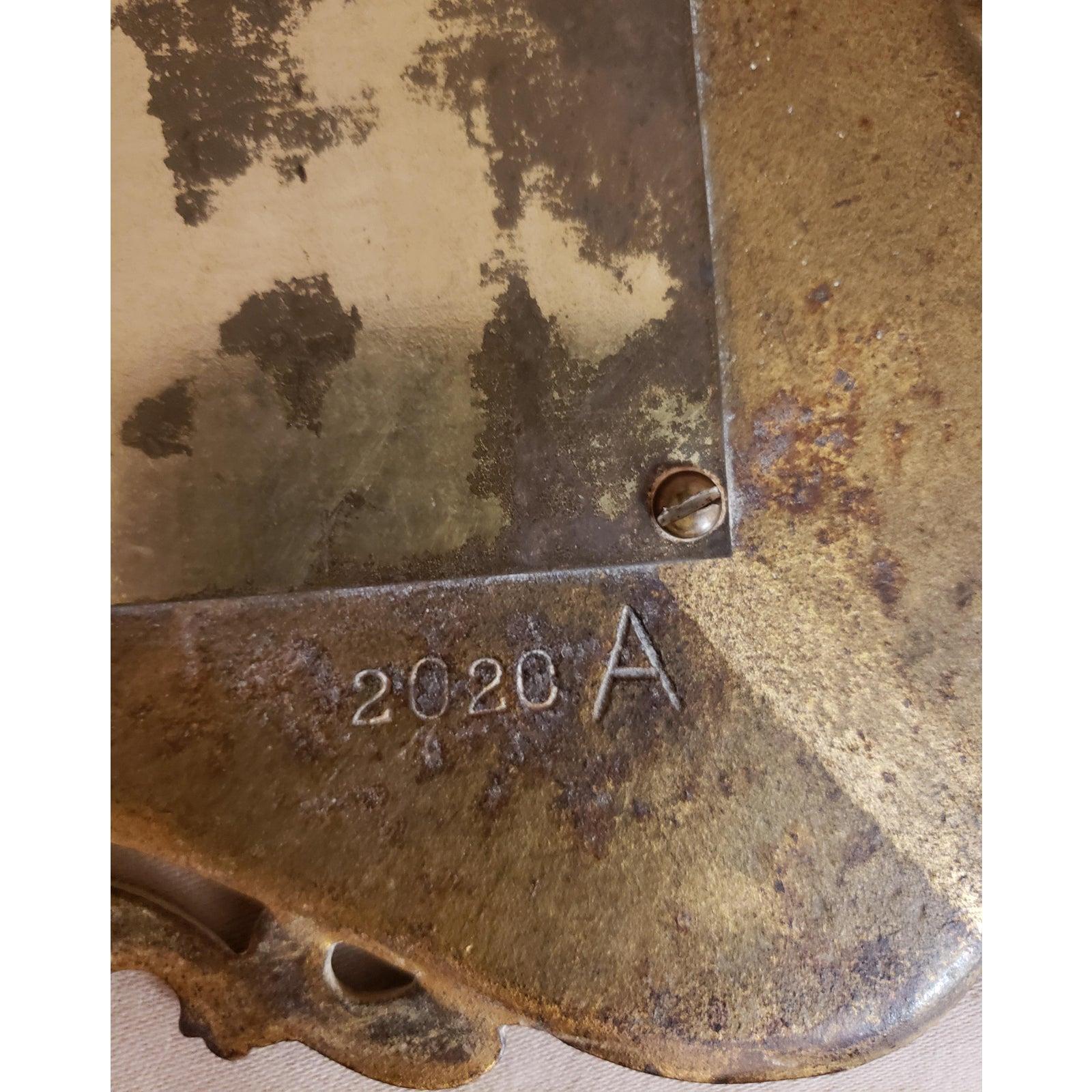 1800s National Brass & Iron Works Wall Mirror 1
