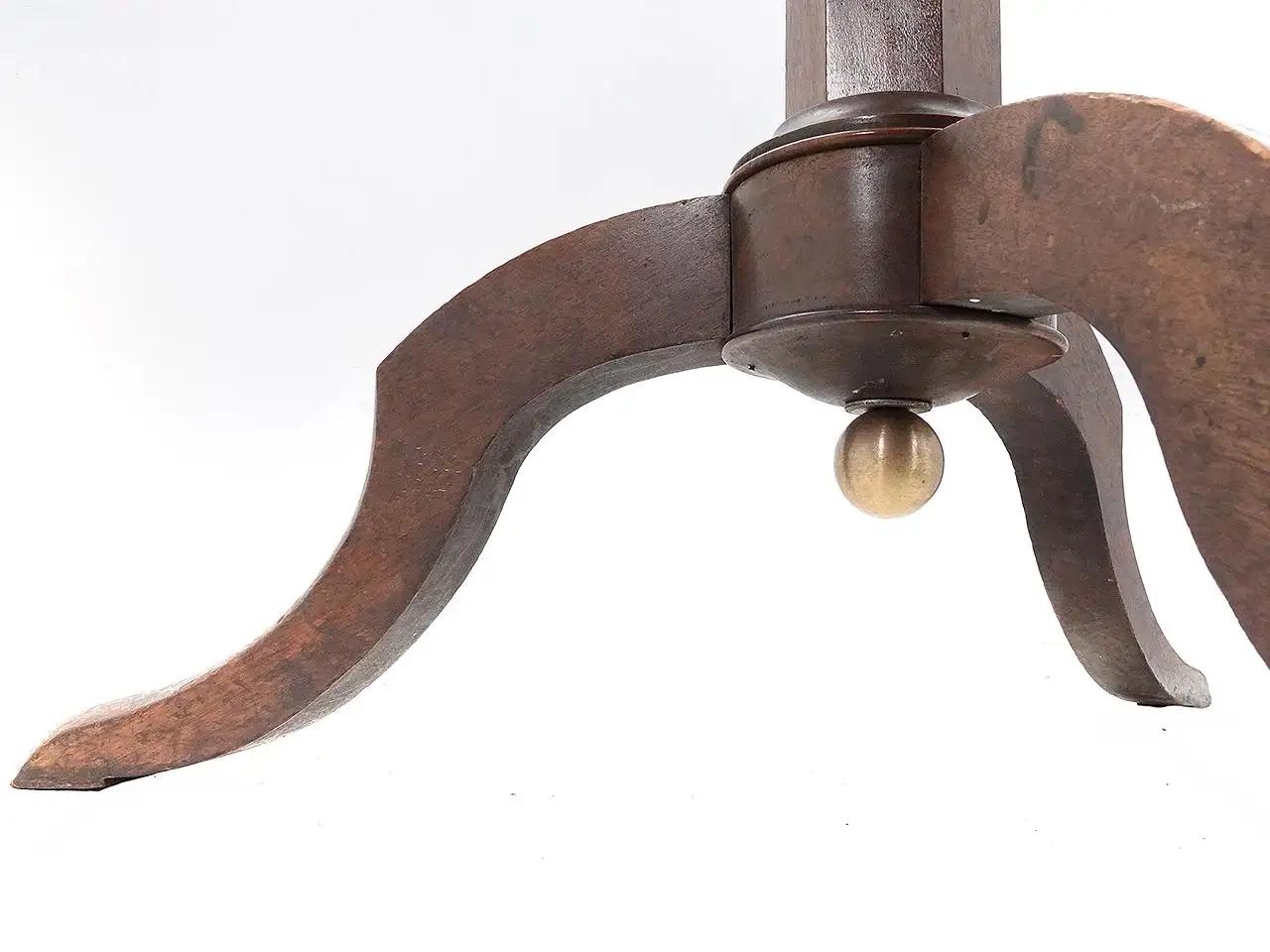 XIX secolo Lampada da terra con specchio parabolico del 1800 in vendita
