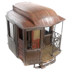 Antique 1800s Railway Car Salesman Sample