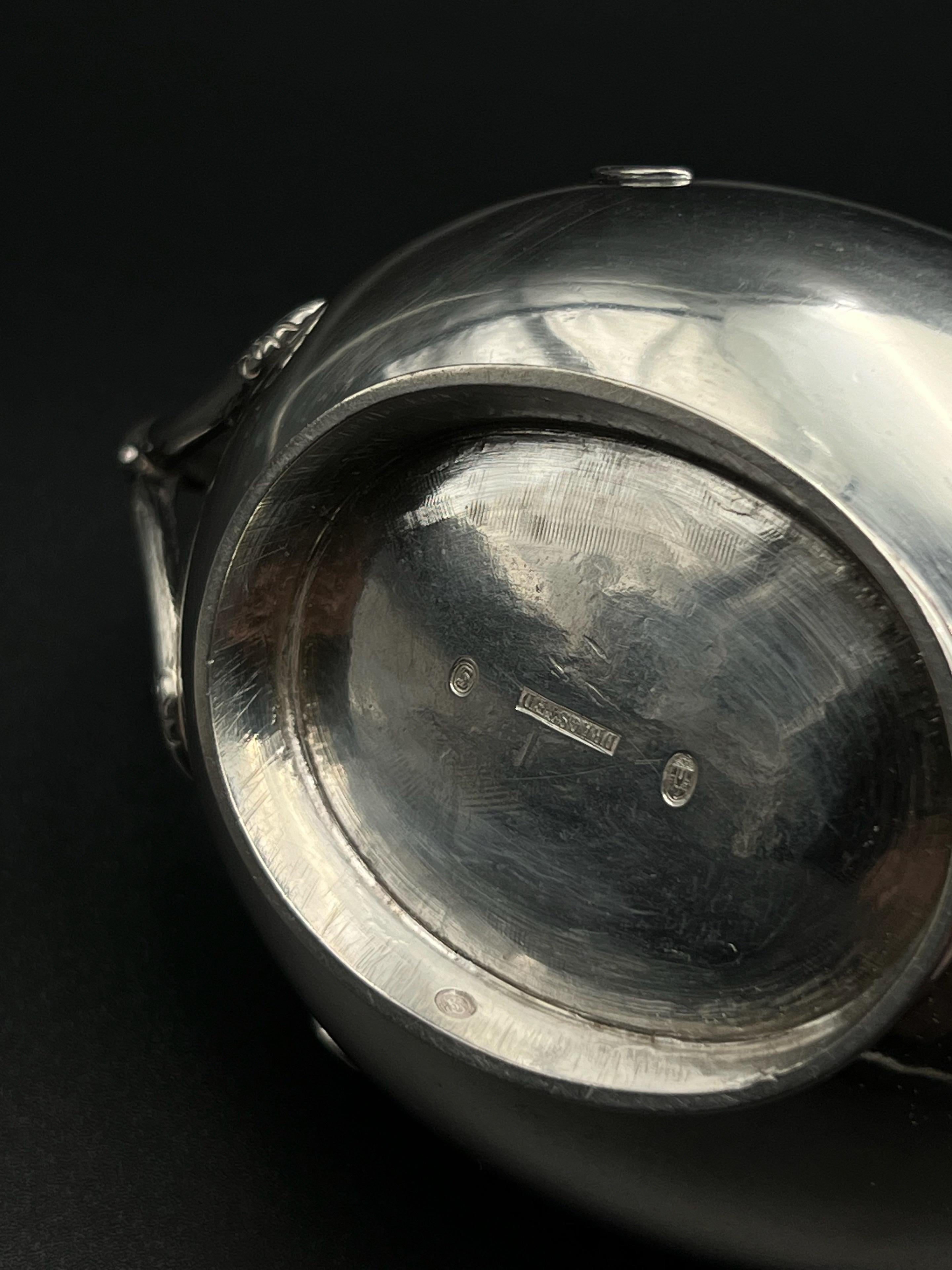 Barattolo per Sauce in argento con manico CAT del 1800 di DRAGSTED per Simon Groth, Danimarca in vendita 5
