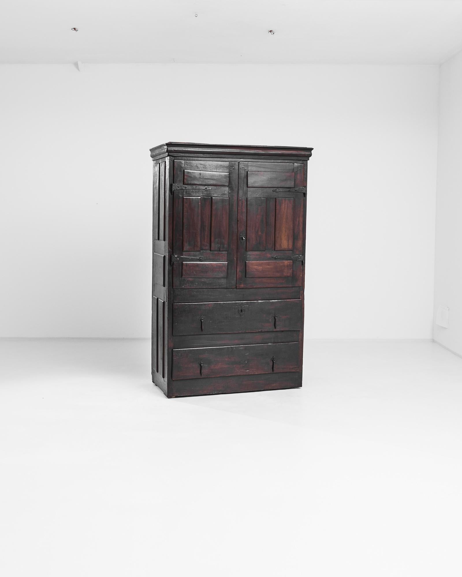 Early 19th Century 1800s Spanish Wooden Cabinet