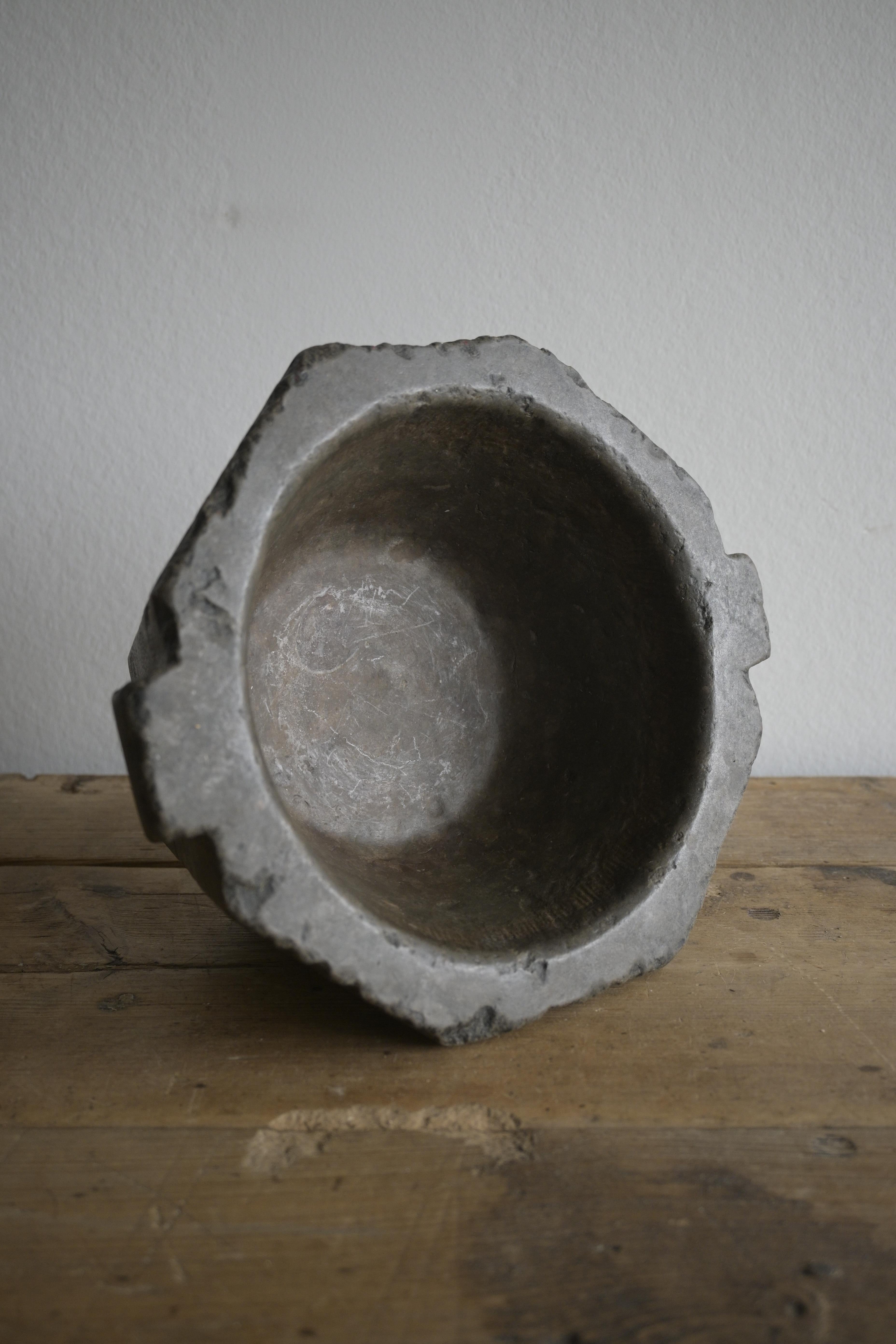 18th Century and Earlier 1800's Swedish Mortars made of Öland limestone For Sale