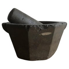 Antique 1800's Swedish Mortars made of Öland limestone