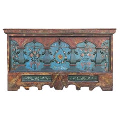 1801 Floral Painted Alpine Blanket Chest