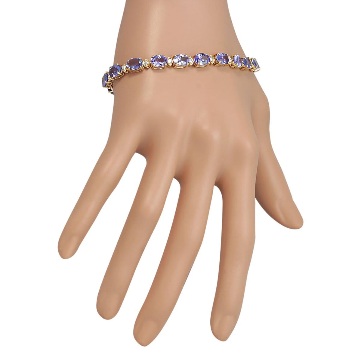 tanzanite bracelet