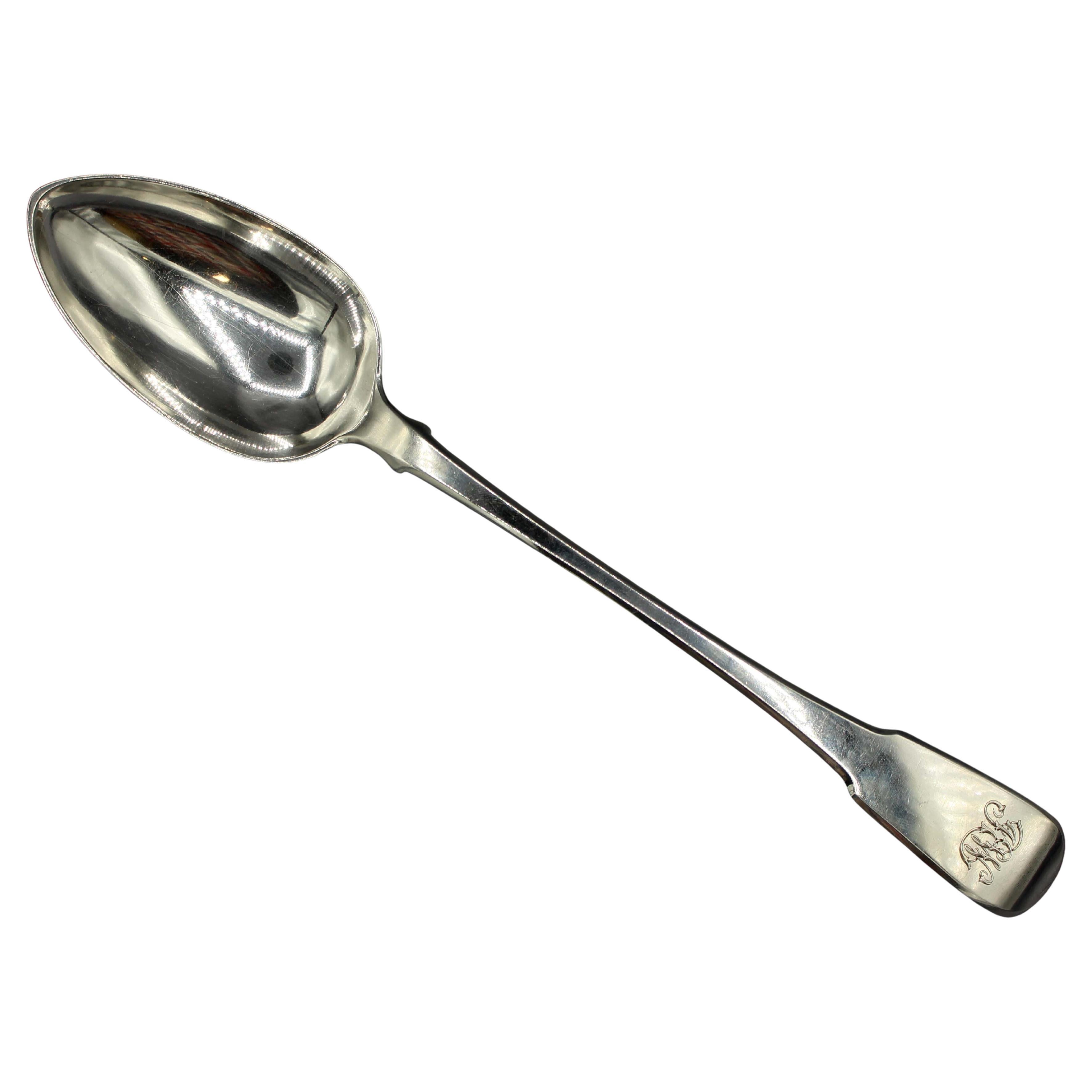 Cuchara para rellenar de plata de ley de 1805 de Eley & Fearn