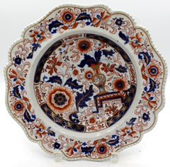 1806-1822 Coppia di piatti da zuppa inglesi di Hicks & Meigh