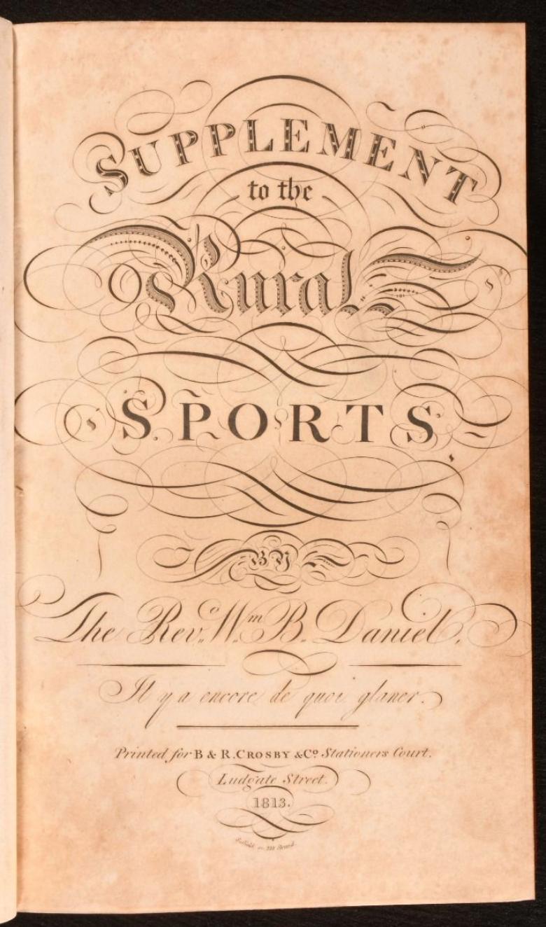 1807-13 Rural Sports Británico en venta