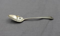 Ensemble de quatre cuillères à thé en argent sterling de 1808, signé Peter et William Bateman