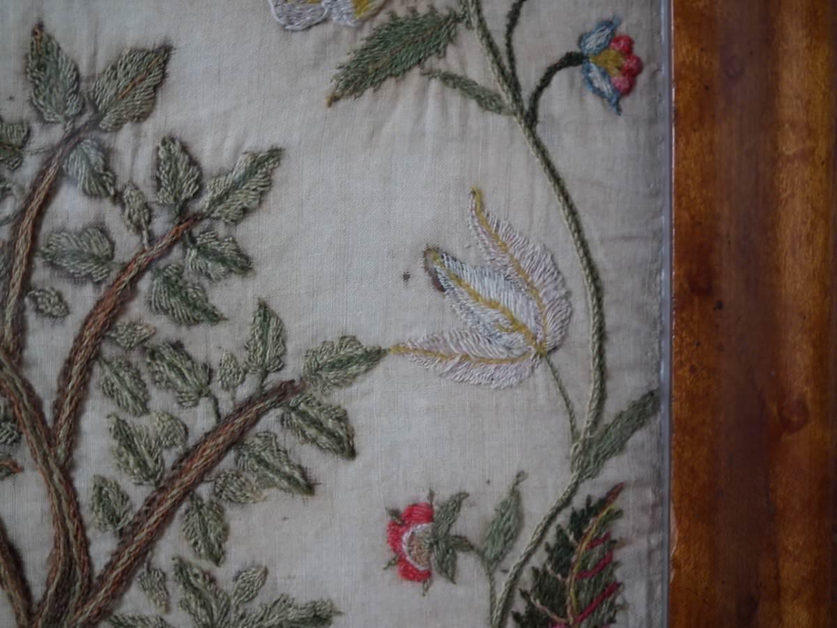 1809 Antique Sampler by Mary Smithson, Country House 5