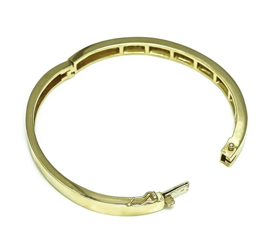 Bracelet en or avec diamant de 1,80 ct Bon état - En vente à New York, NY