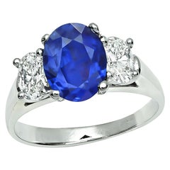 Anillos de compromiso de zafiro