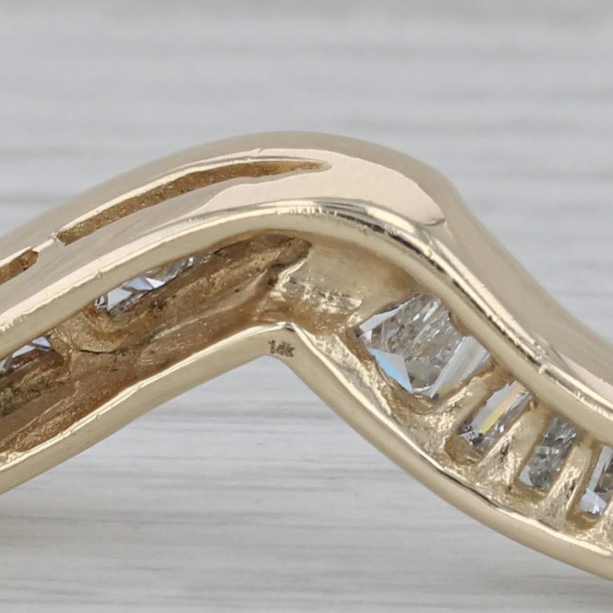 1.80ctw Channel Set Diamond Bangle Bracelet 14k Yellow Gold 6