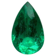 1,81 Carati 10x6 AAA+ Verde Fine Smeraldo colombiano sfuso - Taglio a pera