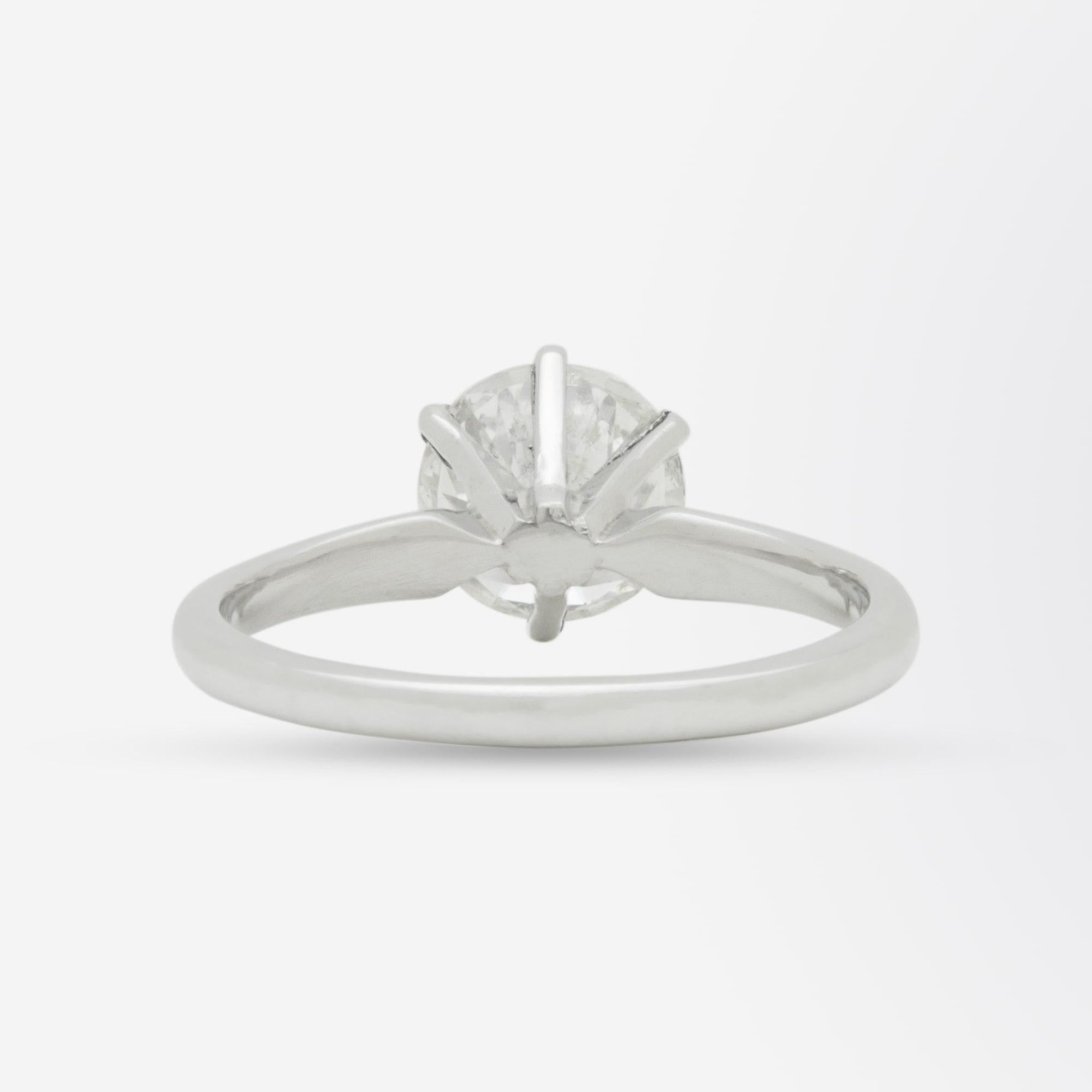 Bailey, Banks and Biddle Bague en platine et diamants de 1,81 carat Bon état - En vente à Brisbane City, QLD