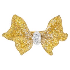 1.81 Carat Oval Statement Fancy Yellow 14K Gold Colour-Collector’s Treasure