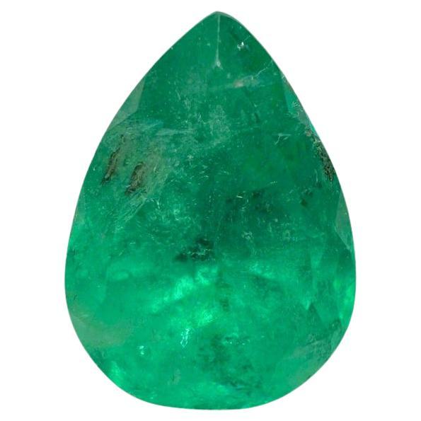 Esmeralda colombiana verde primavera de 1,81 quilates - Lágrima talla pera Piedra de nacimiento de mayo