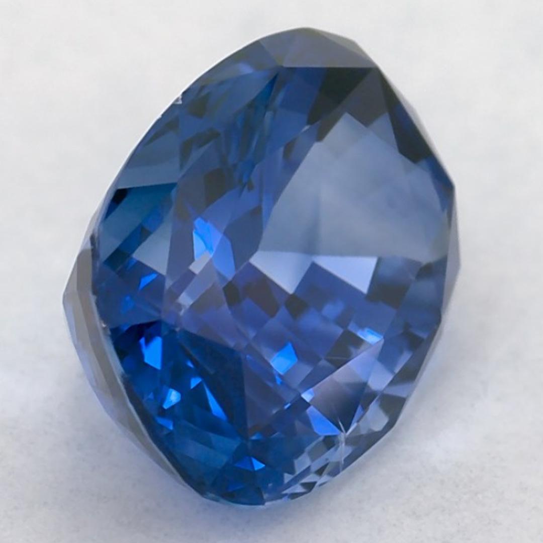 1.81 Ct Blue Sapphire Cushion Loose Gemstone (pierre précieuse en vrac) en vente 2