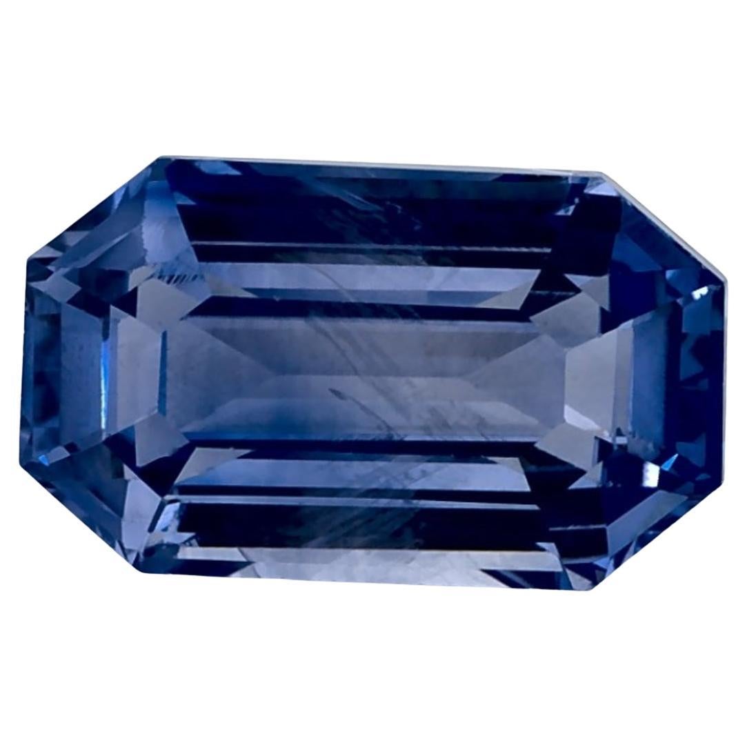 1.81 Ct Blue Sapphire Octagon Loose Gemstone