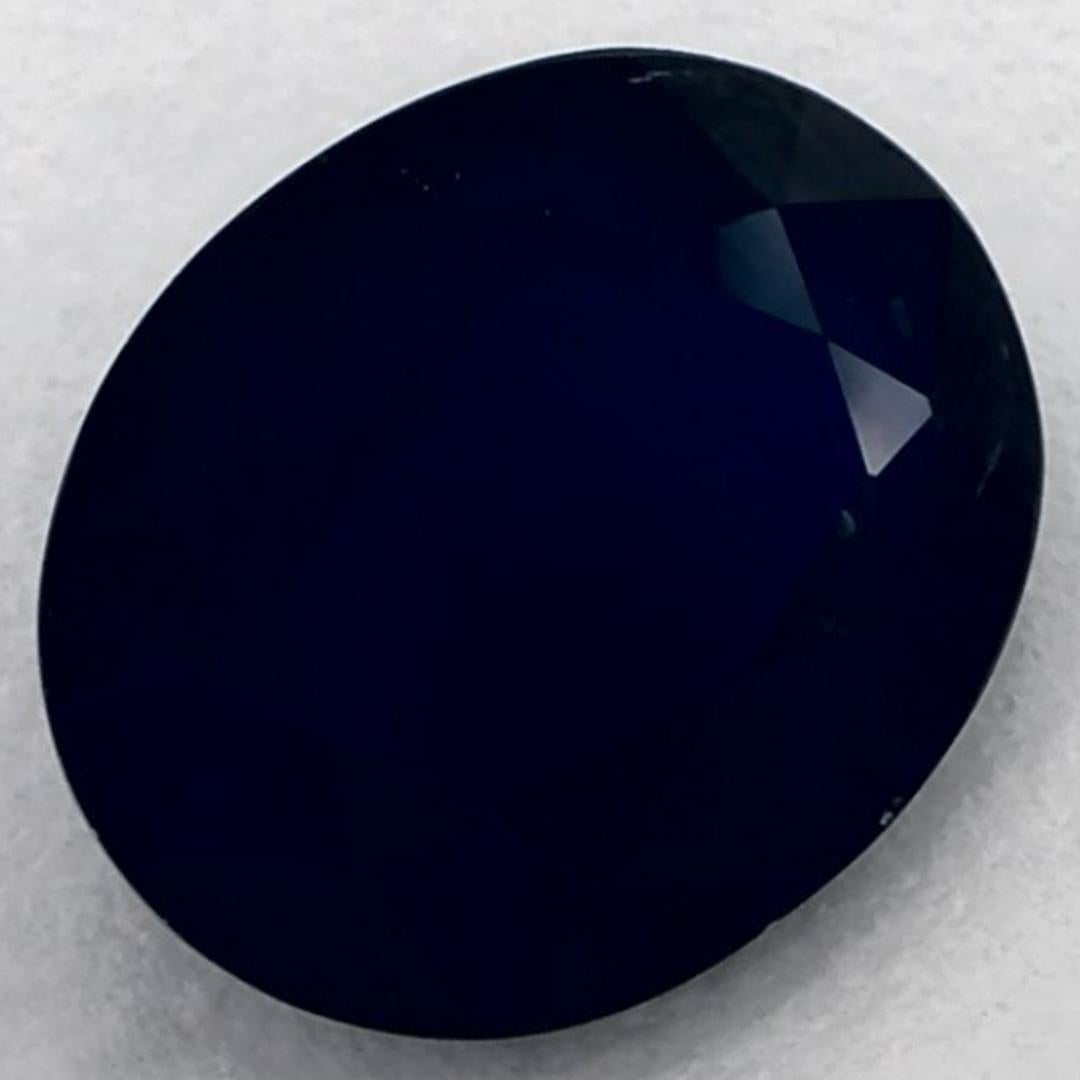 1.81 carati di zaffiro blu ovale sfuso In condizioni Nuovo in vendita a Fort Lee, NJ