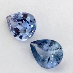 1.81 Karat Blauer Saphir Birne Loser Edelstein