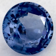 1.81 Ct Blue Sapphire Round Loose Gemstone