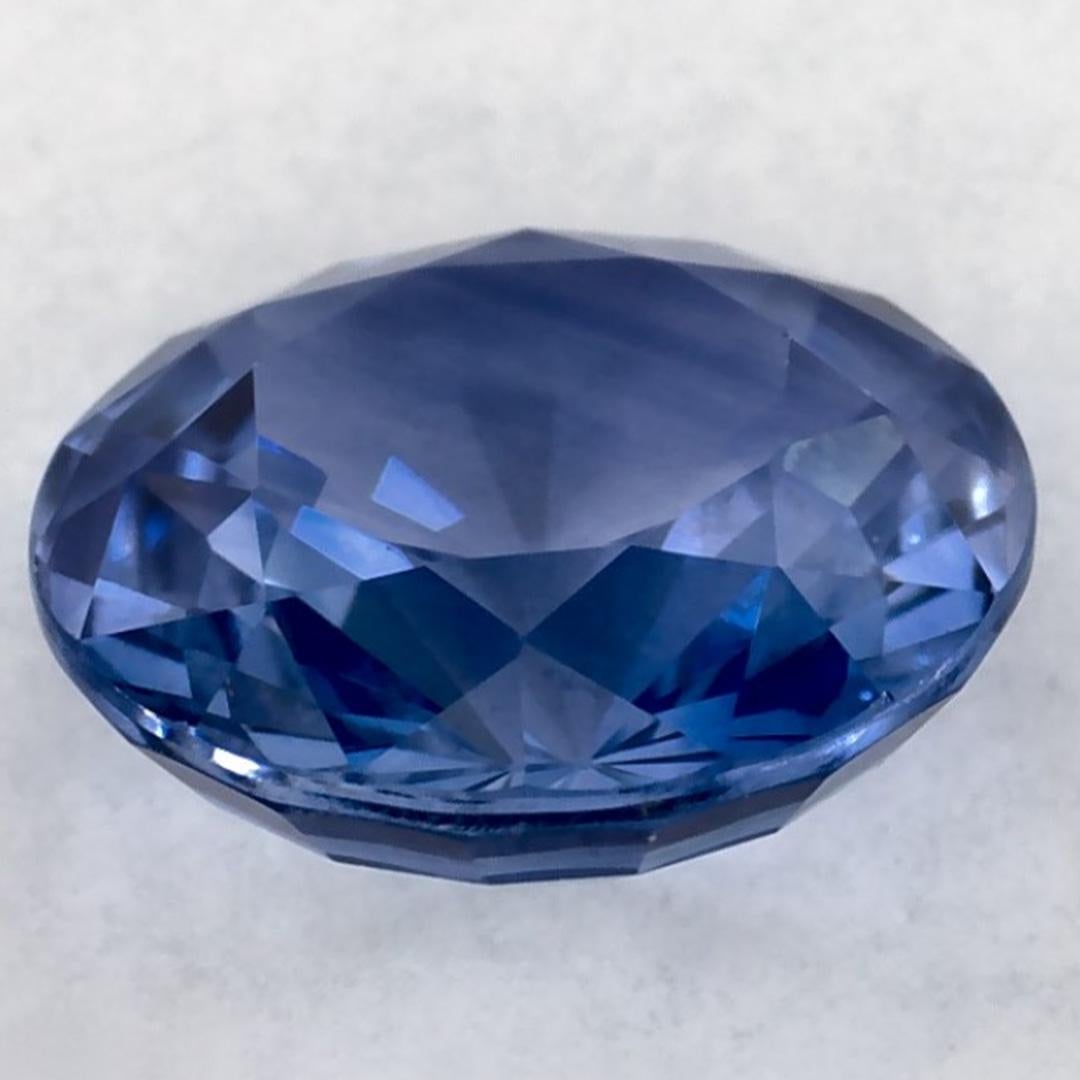 1.81 carati di zaffiro blu rotondo sfuso In condizioni Nuovo in vendita a Fort Lee, NJ