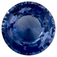 1.81 ct Zafiro Azul Redondo Gema Suelta