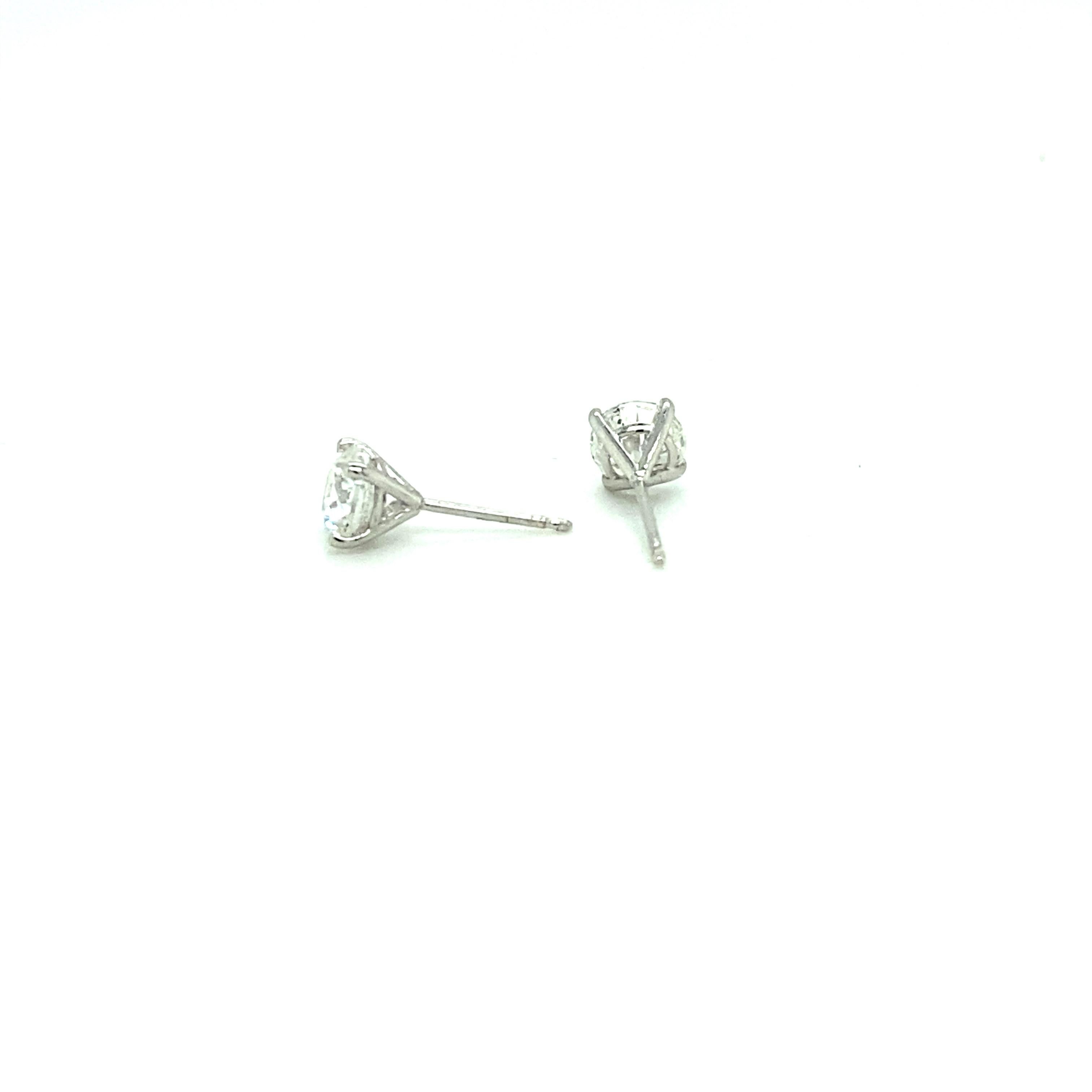 1 carat diamond stud earrings miami beach