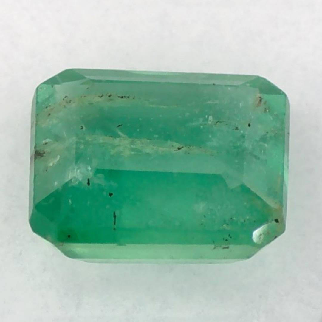 1.81 Ct Emerald Octagon Cut Loose Gemstone (pierre précieuse en vrac) Neuf - En vente à Fort Lee, NJ