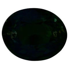 1.81 Ct Green Sapphire Oval Loose Gemstone