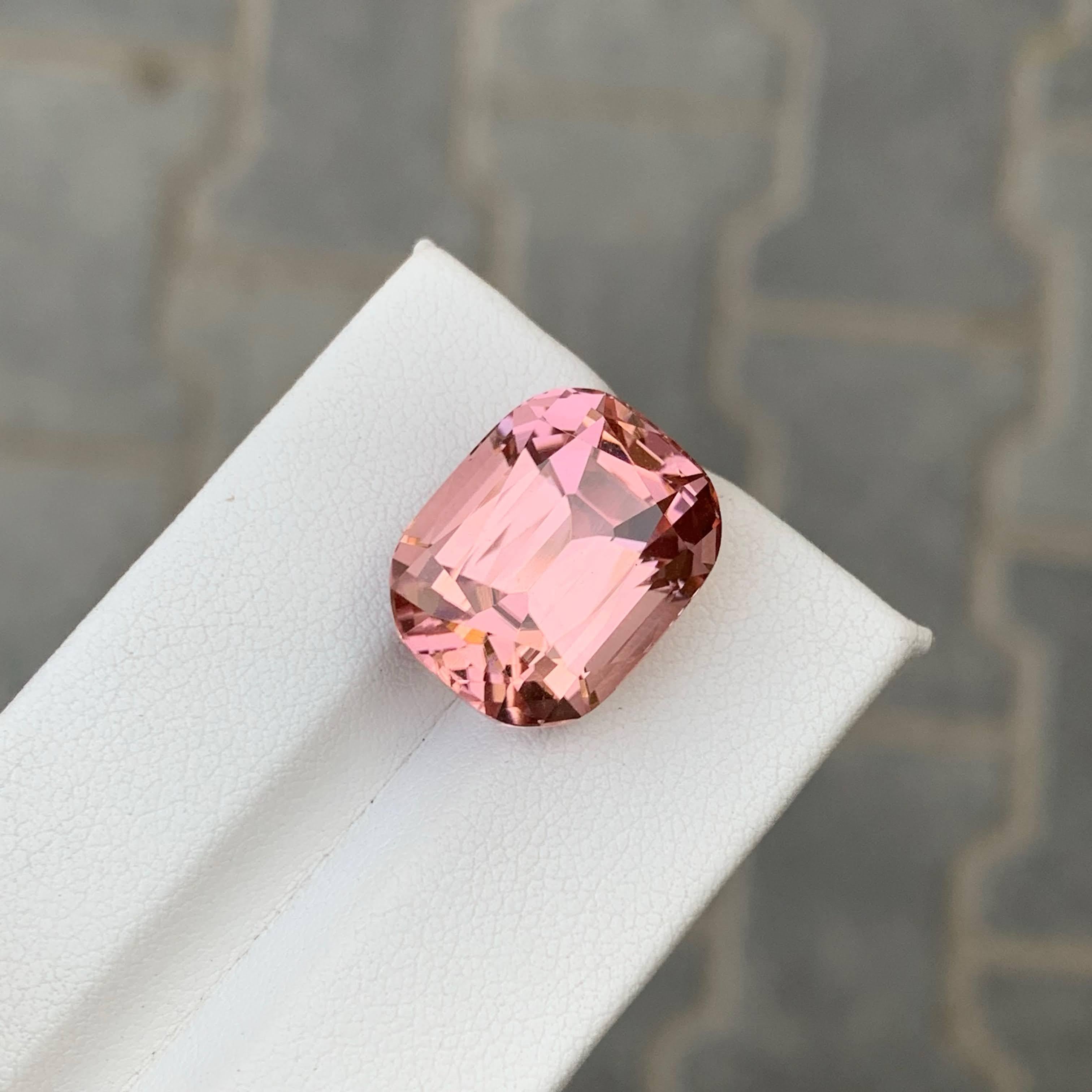 18.10 Carat Natural Loose Baby Pink Tourmaline Stone Cushion Cut Afghan Gemstone (pierre précieuse afghane) Neuf - En vente à Bangkok, TH