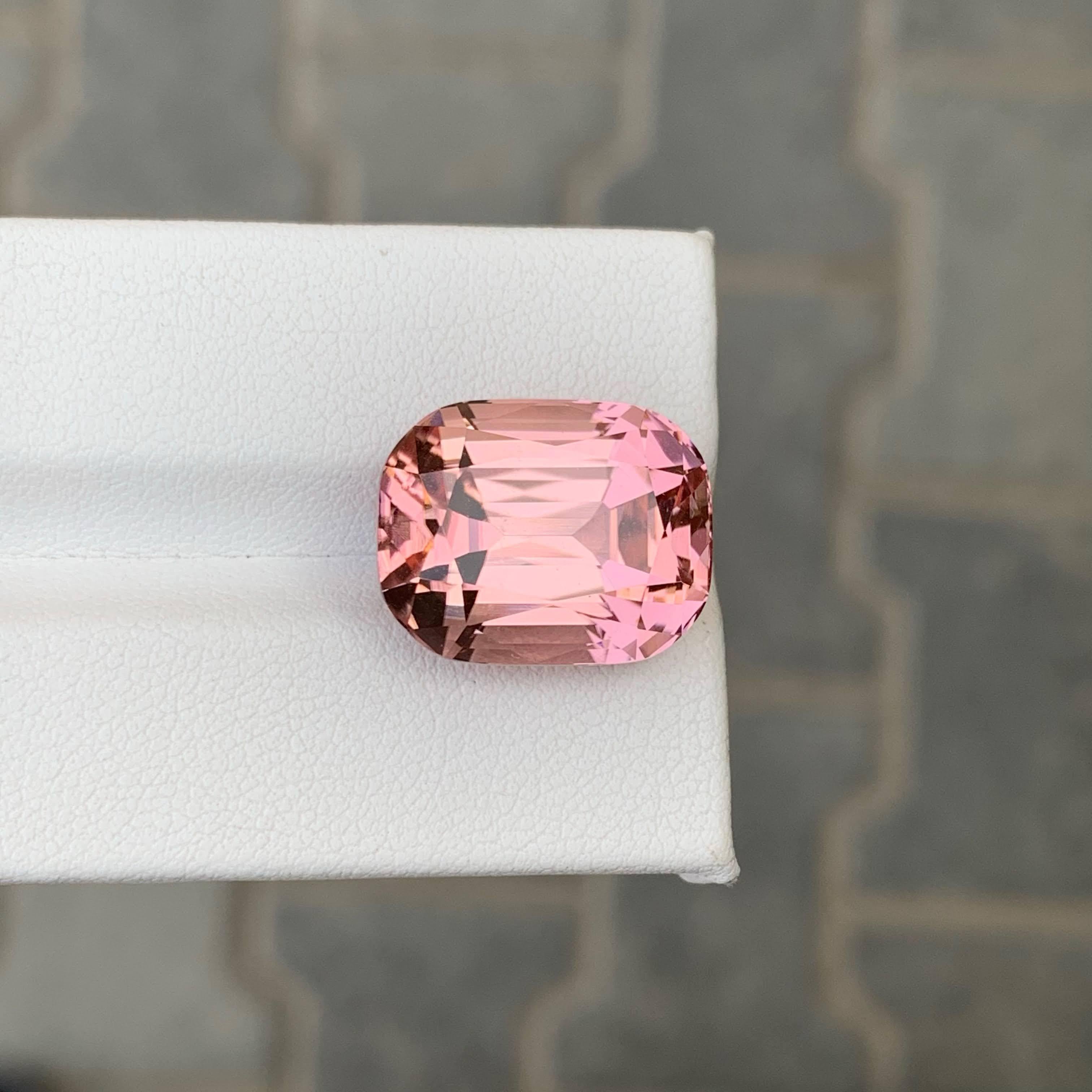 18.10 Carat Natural Loose Baby Pink Tourmaline Stone Cushion Cut Afghan Gemstone (pierre précieuse afghane) en vente 1