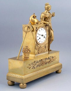 1810 Empire Clock Bronze France