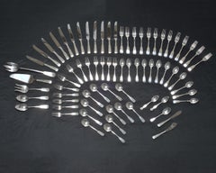 1810 Juego de cubiertos International Sterling Silver 72 piezas