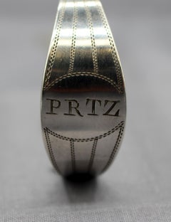 Tenazas de azúcar de plata de ley de 1810 de Peter & William Bateman