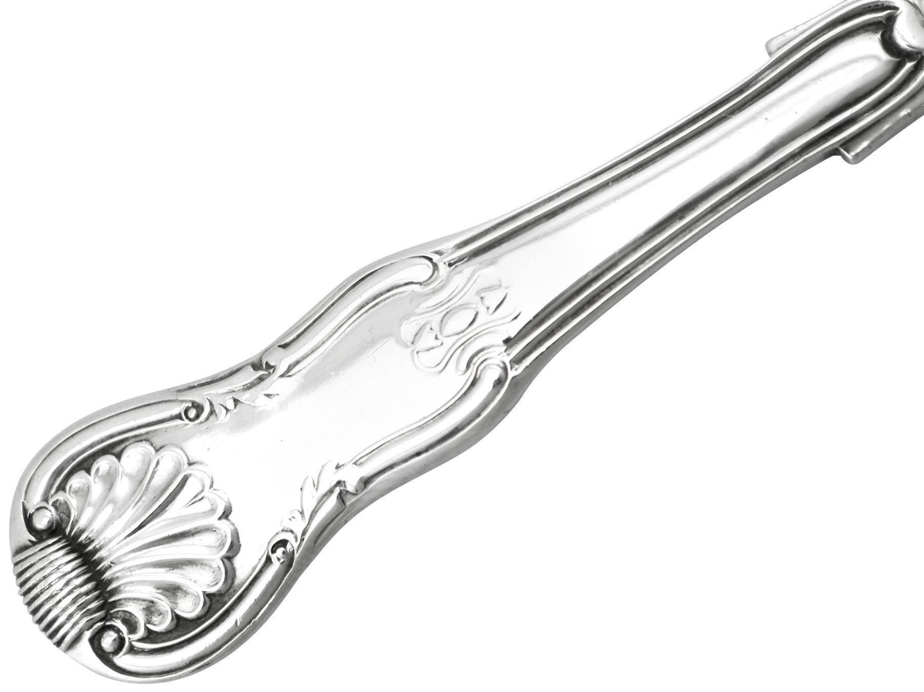 Antique Georgian English Sterling Silver Caddy Spoon In Excellent Condition For Sale In Jesmond, Newcastle Upon Tyne