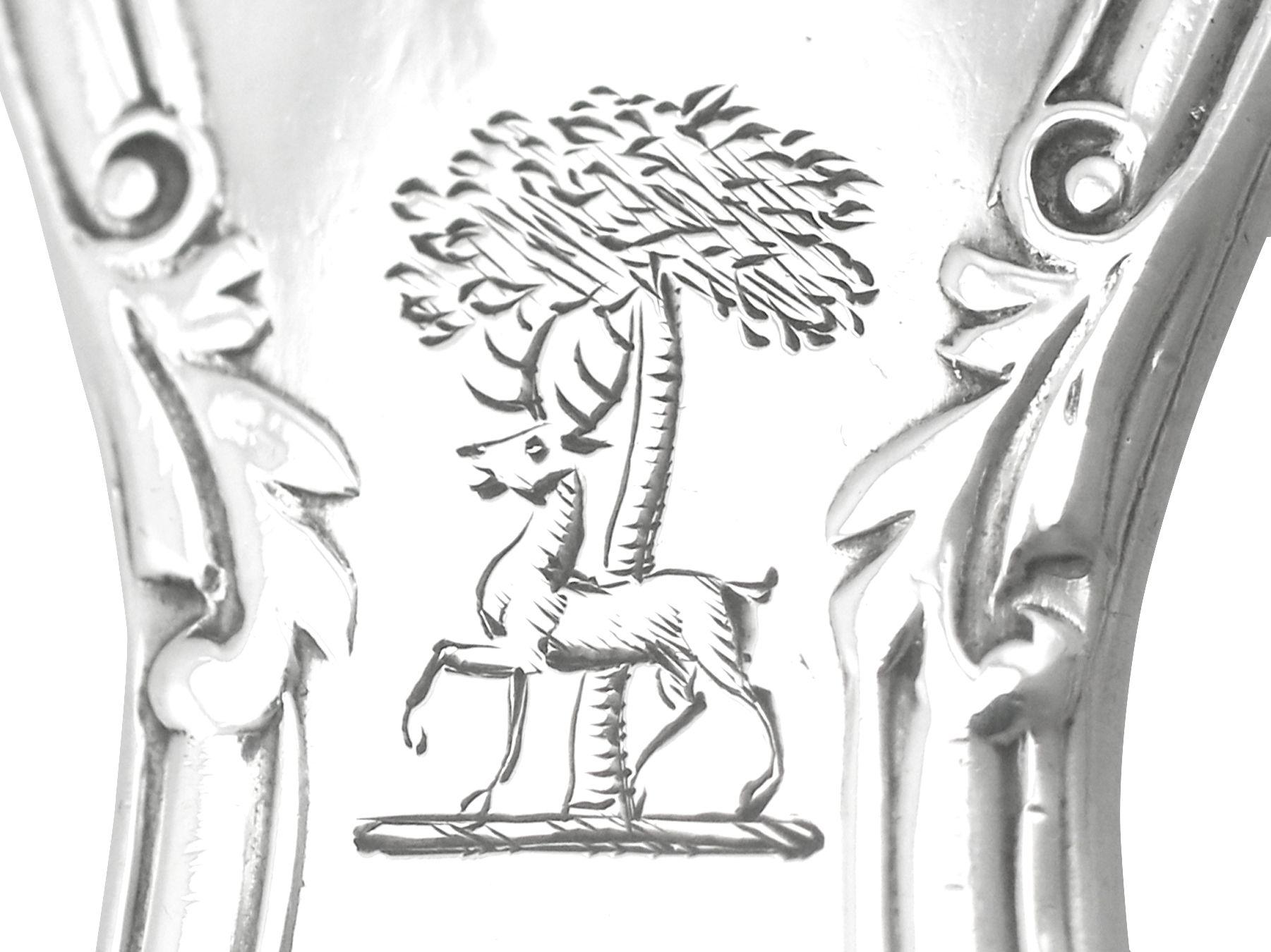 Antiker georgianischer englischer Sterlingsilber- Caddy-Löffel im Zustand „Hervorragend“ im Angebot in Jesmond, Newcastle Upon Tyne