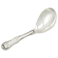 1810s Antique George III Sterling Silver Caddy Spoon