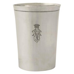 Vaso de plata austrohúngaro de 1810