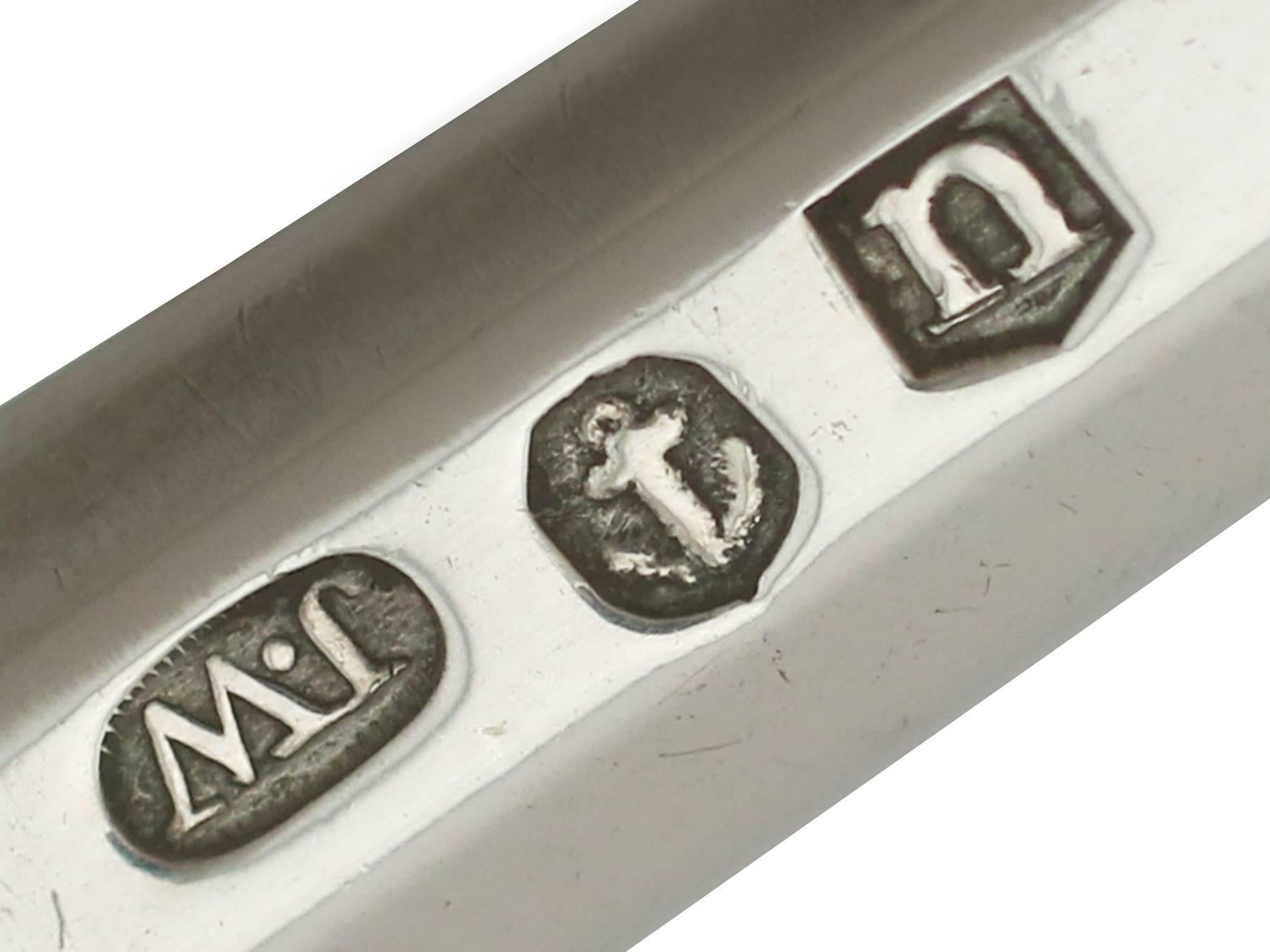 Antique Georgian Sterling Silver Nutcrackers, 1811 1