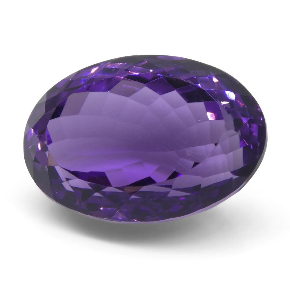 18.11 ct Oval Amethyst For Sale 1