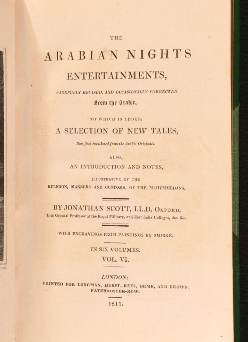 1811 Die Unterhaltungen aus Tausendundeiner Nacht im Angebot 2