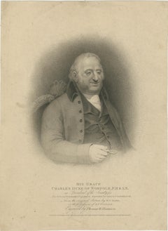 1813 Portrait of Charles Howard, Advocate of Arts & Commerce