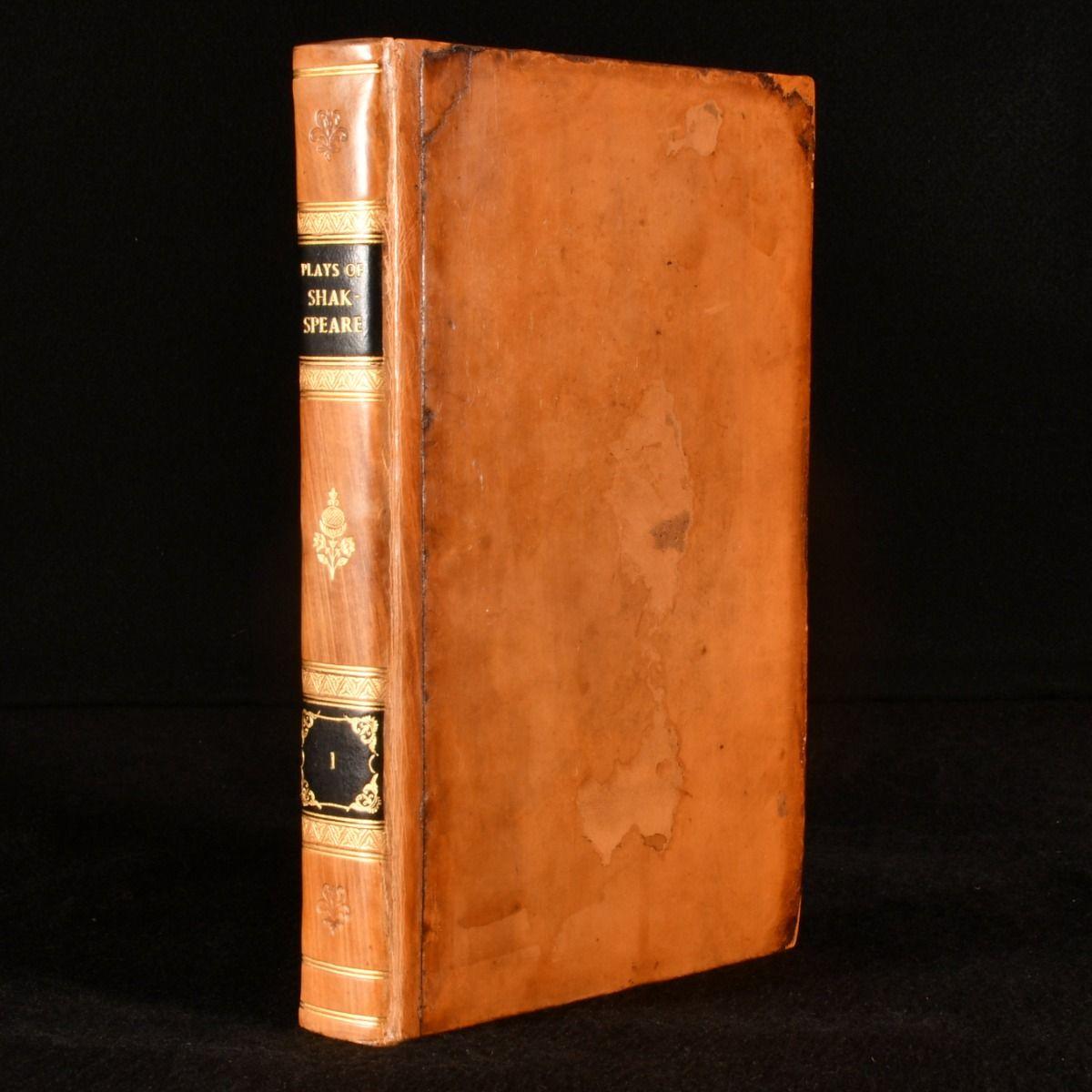 British 1813 The Plays of William Shakespeare For Sale