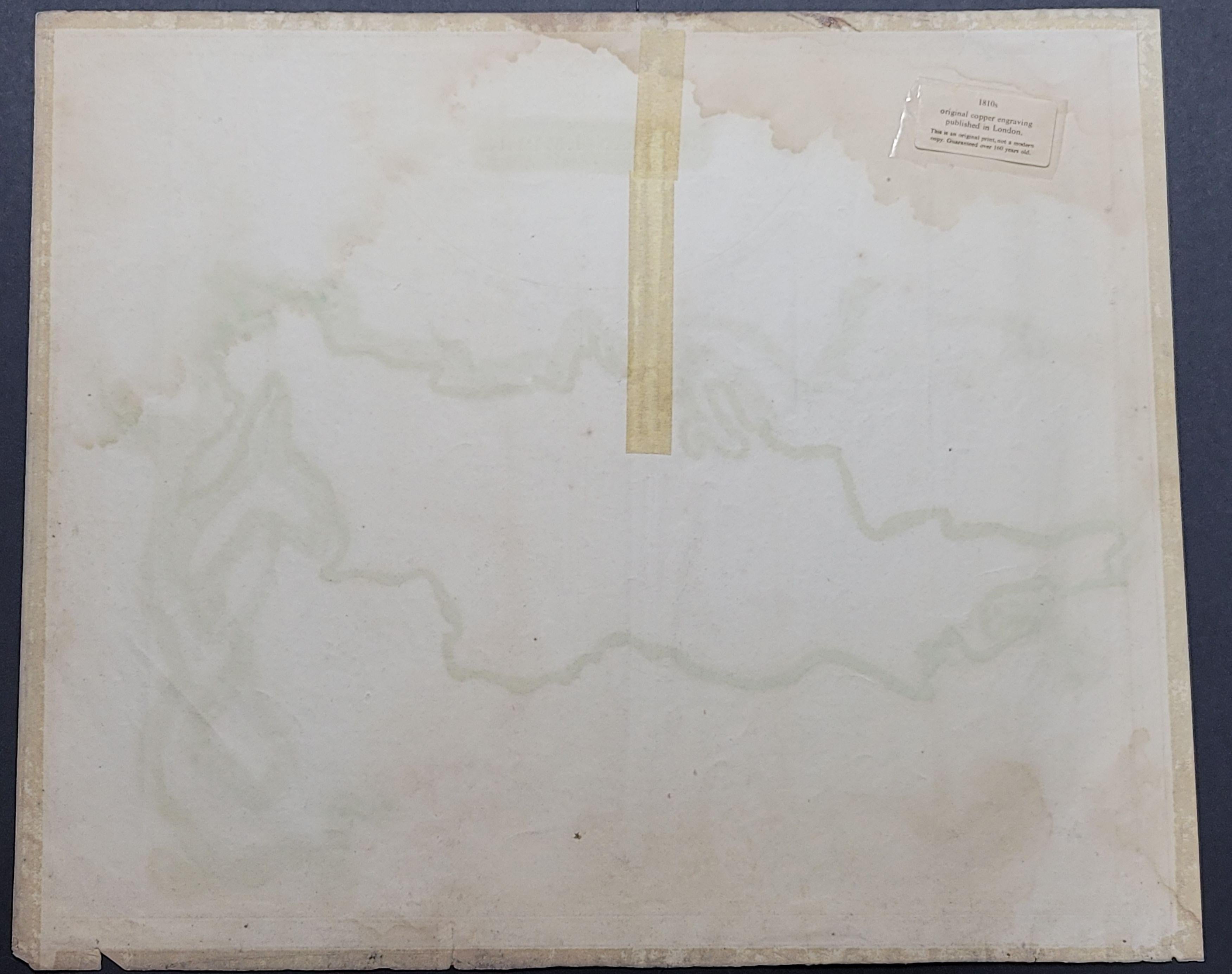 19th Century 1814 Map of 